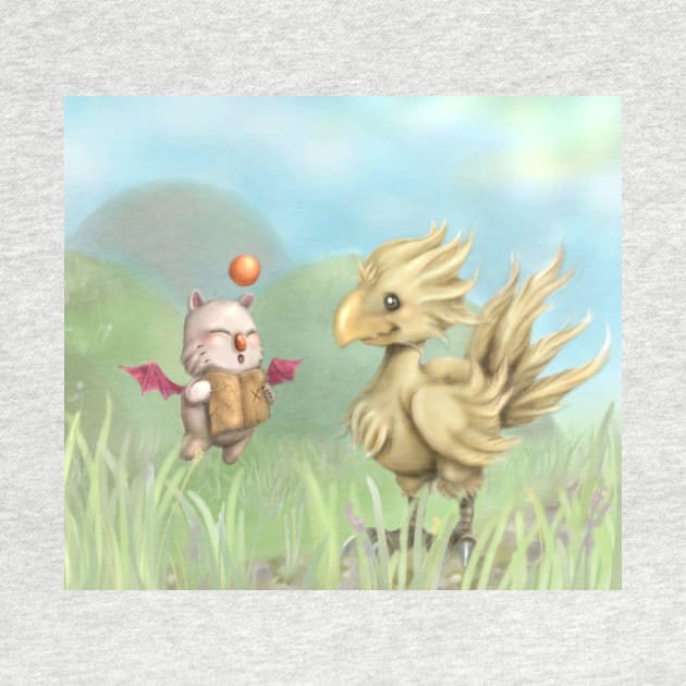 Chocobo Moogle by FranGSal